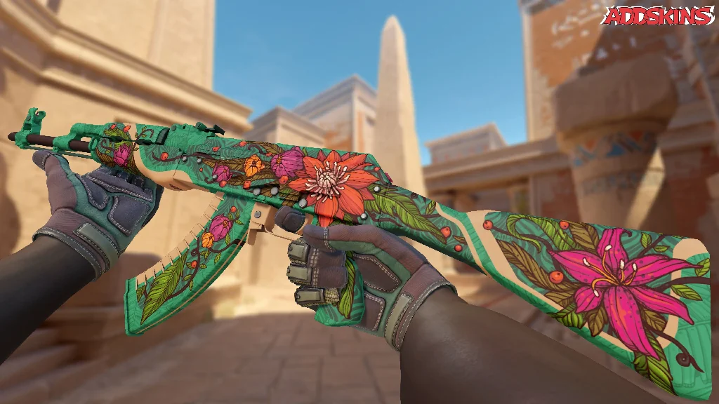 AK-47 | Wild Lotus inspecting