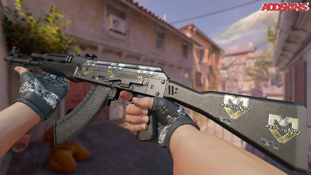 Sticker | xertioN (Gold) | Paris 2023 inspecting