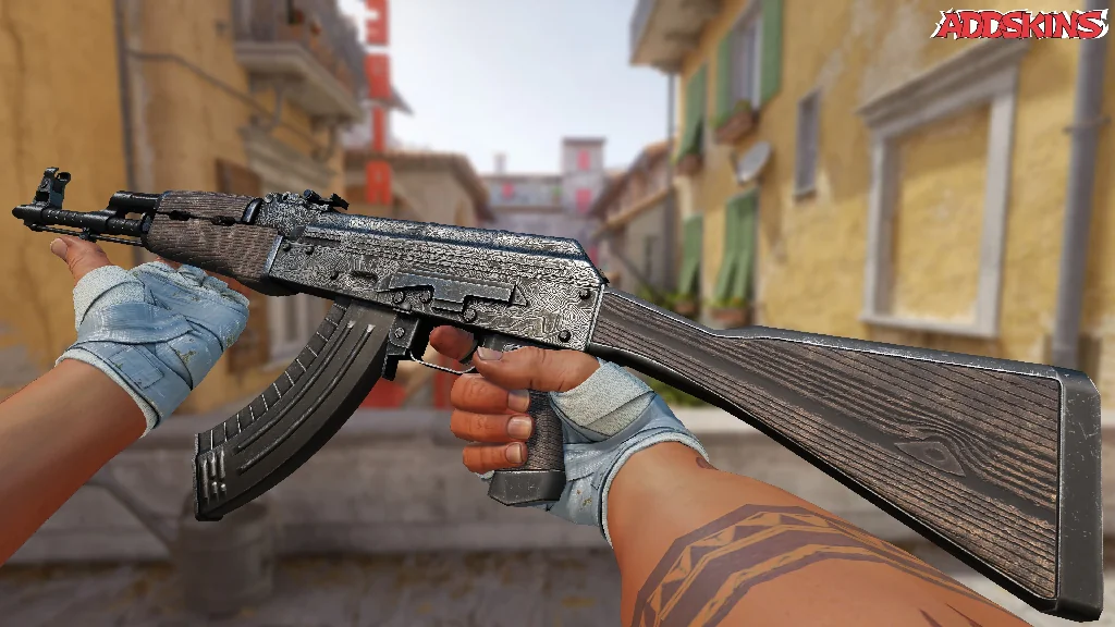 AK-47 | Steel Delta inspecting