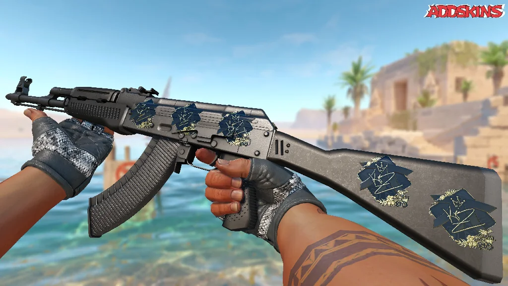 Sticker | KRIMZ (Gold) | Rio 2022 inspecting