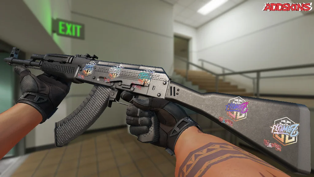 Sticker | FlameZ (Holo) | Paris 2023 inspecting