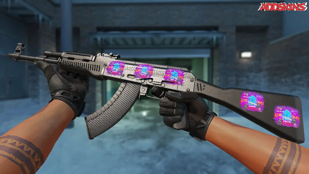 Sticker | First Lap (Holo) inspecting