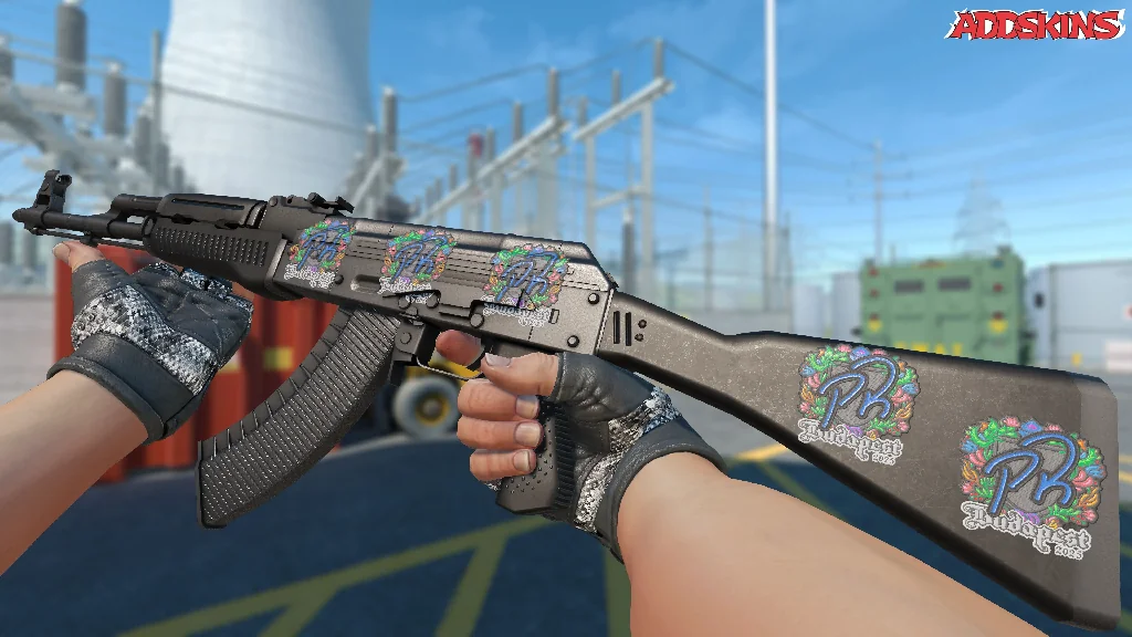 Sticker | PR (Embroidered) | Budapest 2025 inspecting