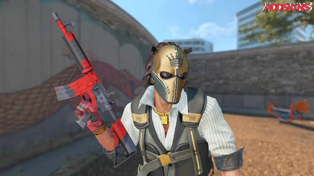 M4A4 | Evil Daimyo pose-2