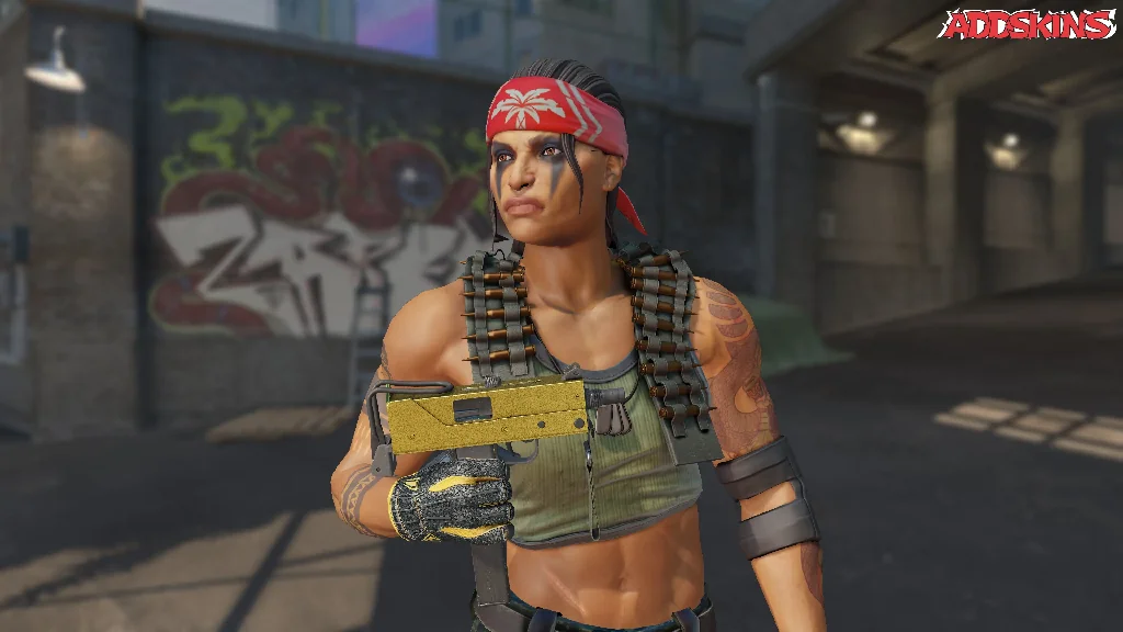 MAC-10 | Gold Brick pose-1