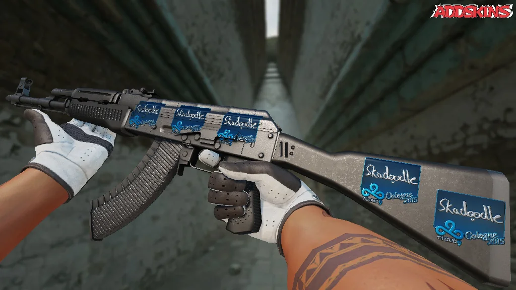 Sticker | Skadoodle (Foil) | Cologne 2015 inspecting
