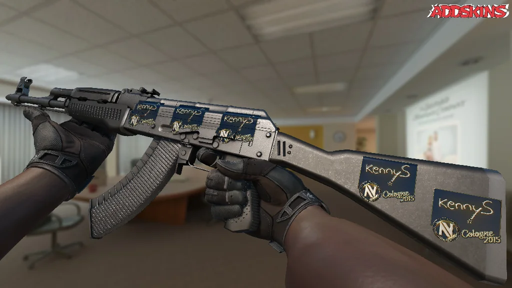 Sticker | kennyS (Gold) | Cologne 2015 inspecting