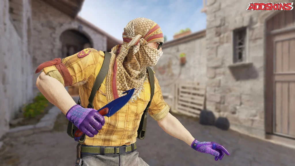 ★ Gut Knife | Doppler Black Pearl pose-3