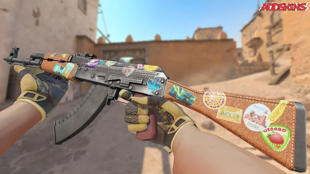 AK-47 | Jet Set inspecting