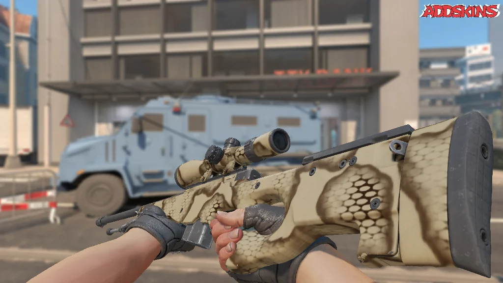 AWP | Snake Camo inspecting