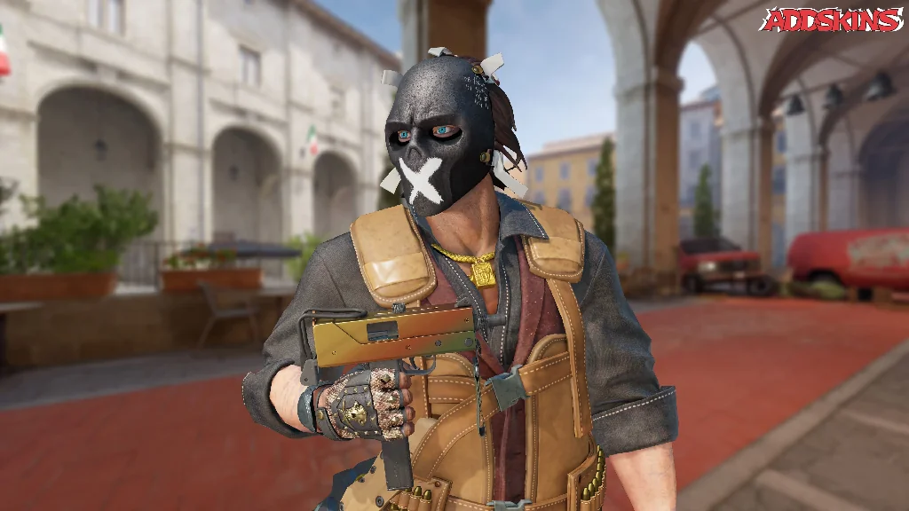 MAC-10 | Amber Fade pose-1