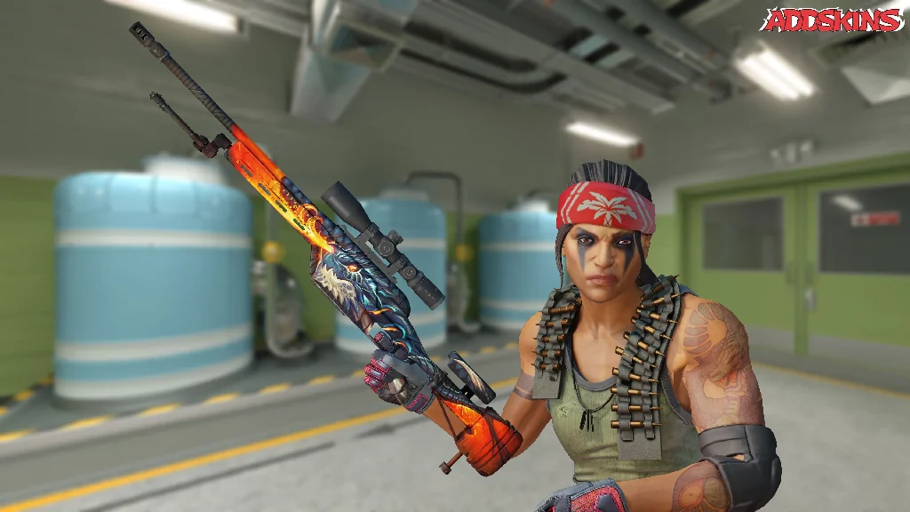 SSG 08 | Dragonfire pose-2