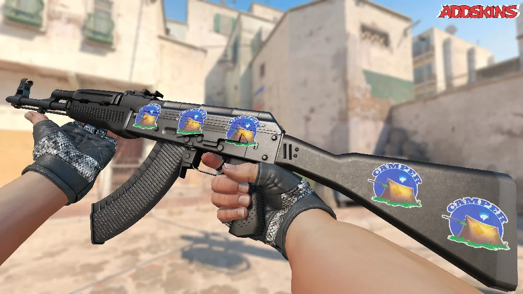 Sticker | Camper inspecting