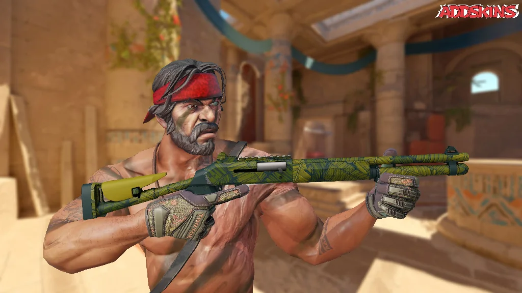 XM1014 | Banana Leaf pose-3