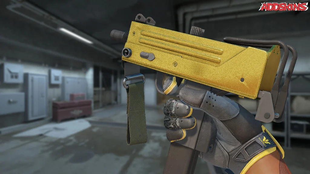 MAC-10 | Gold Brick inspecting