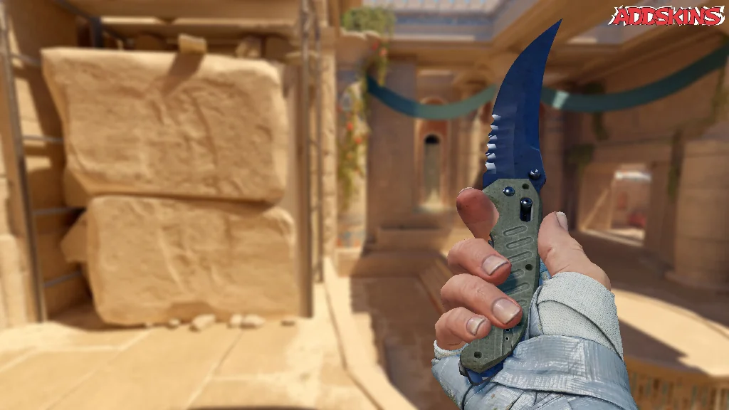 ★ Flip Knife | Blue Steel inspecting