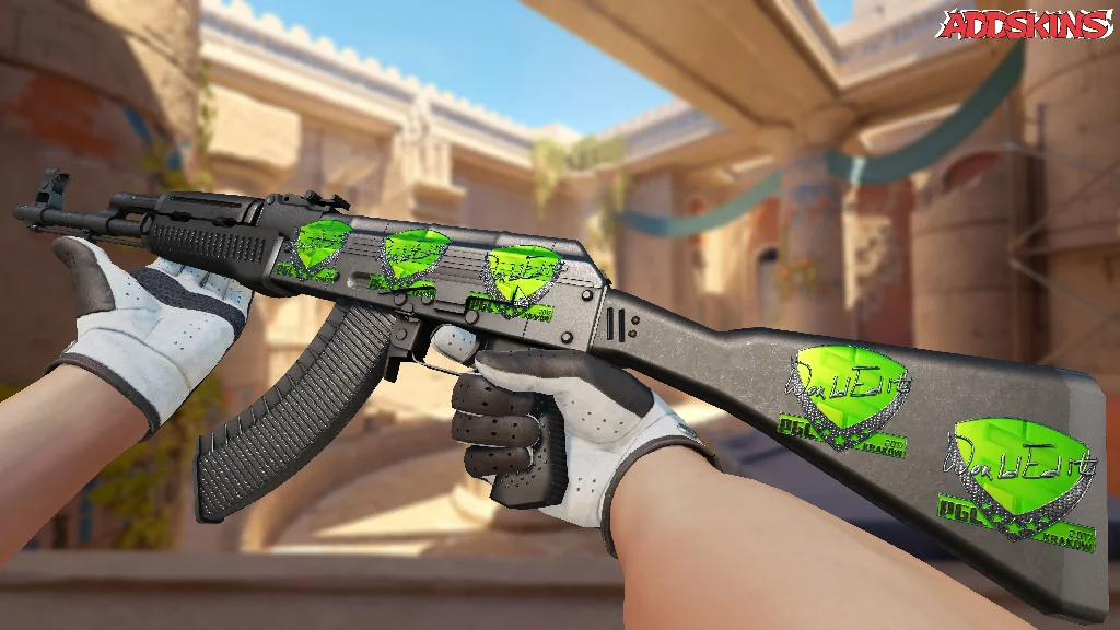 Sticker | WorldEdit (Foil) | Krakow 2017 inspecting