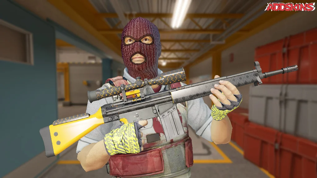 G3SG1 | Orange Kimono pose-1