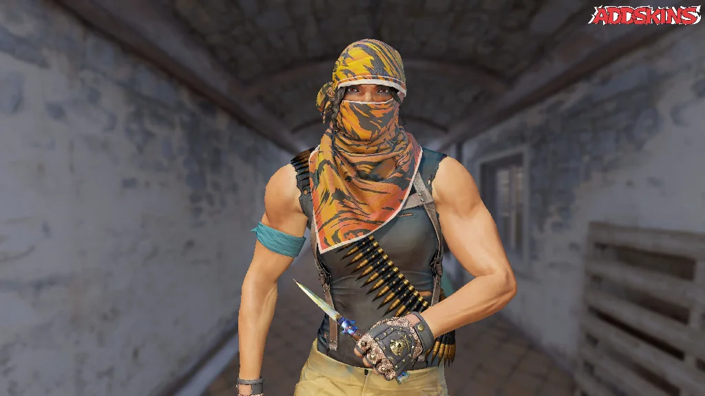 ★ Stiletto Knife | Case Hardened pose-1