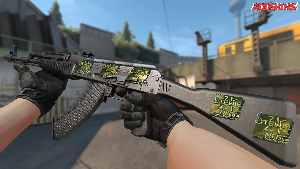 Sticker | Stewie2K (Gold) | MLG Columbus 2016 inspecting