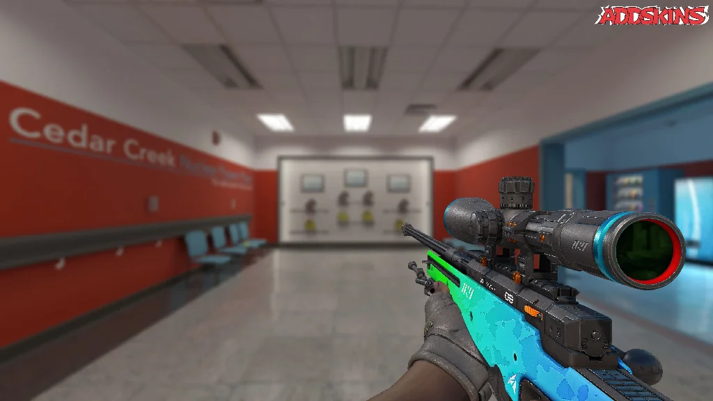 AWP | Ice Coaled holding