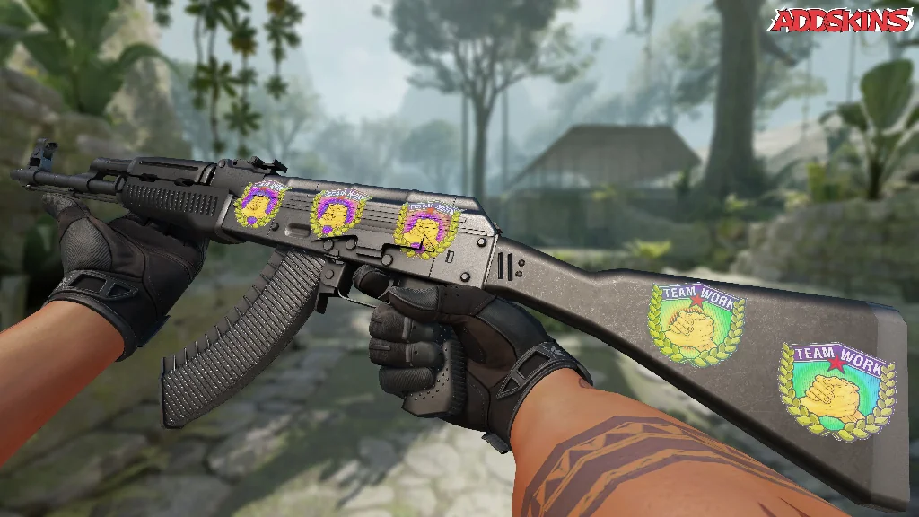 Sticker | Teamwork (Holo) inspecting