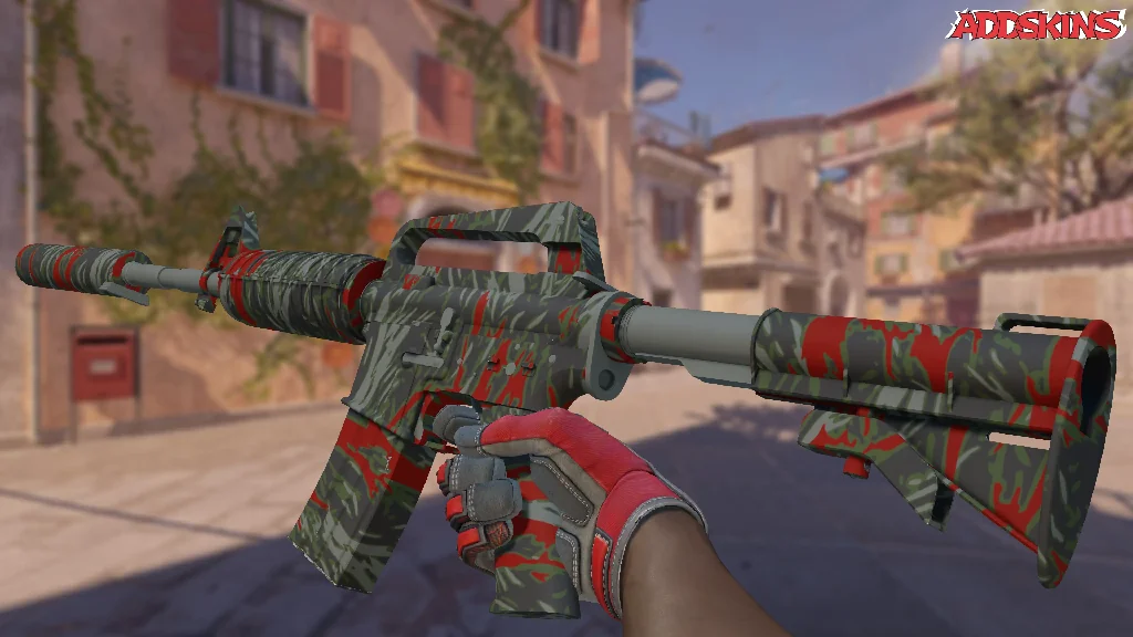 M4A1-S | Blood Tiger inspecting