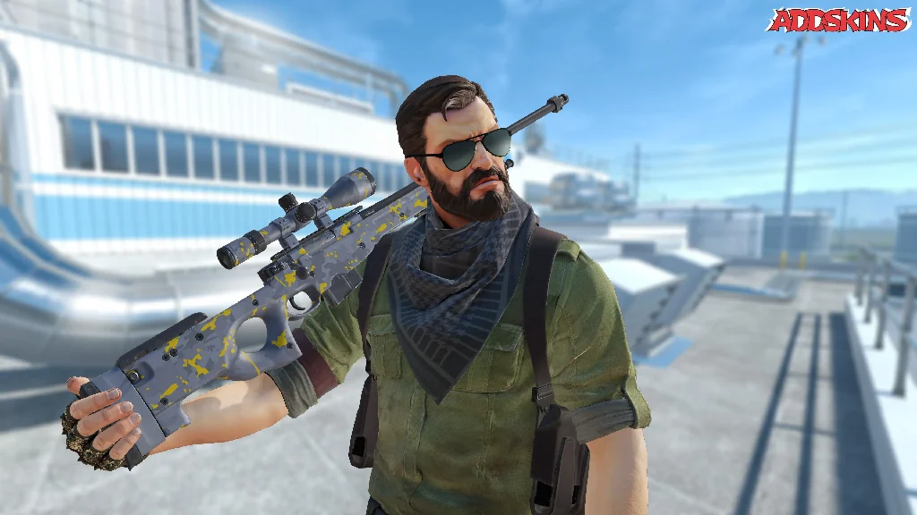 AWP | Arsenic Spill pose-2