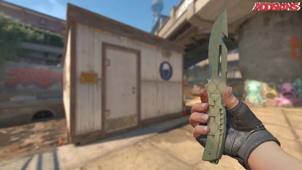 ★ Survival Knife | Safari Mesh inspecting