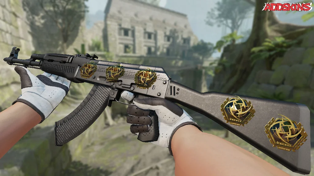 Sticker | Ninjas in Pyjamas (Gold) | London 2018 inspecting