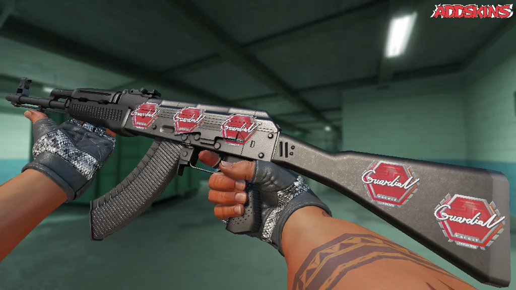 Sticker | GuardiaN | London 2018 inspecting