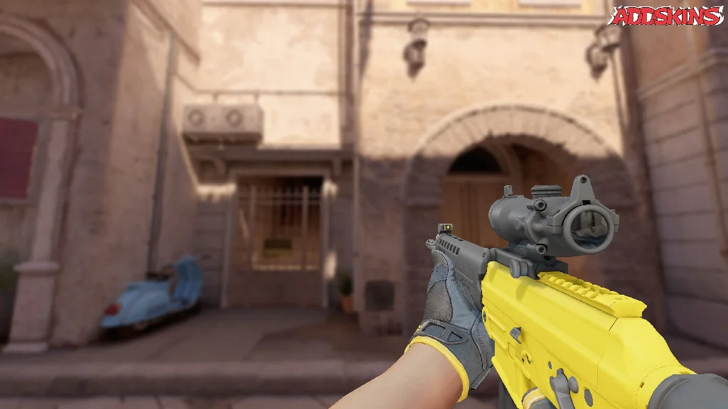 SG 553 | Bulldozer holding