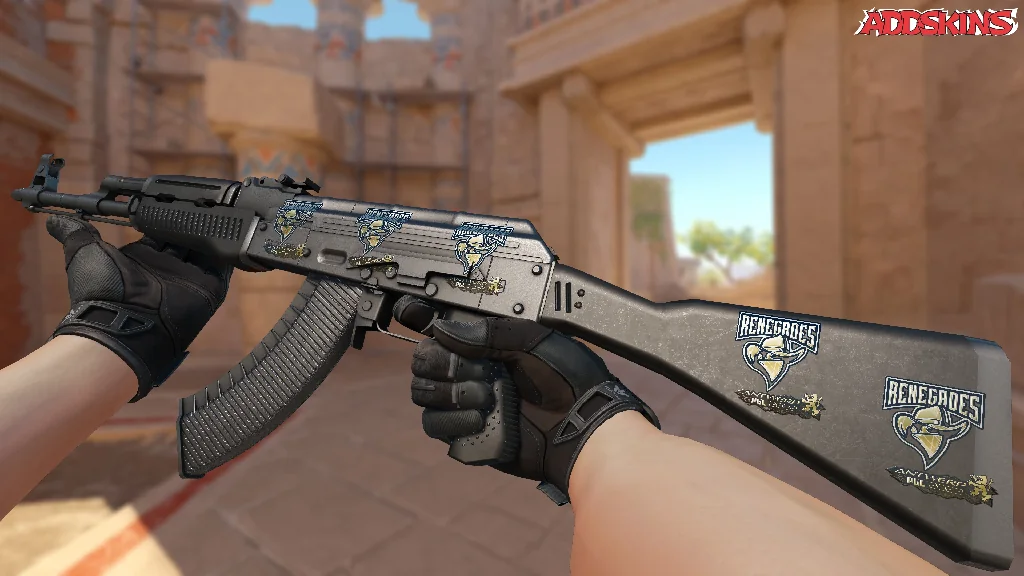 Sticker | Renegades (Gold) | Antwerp 2022 inspecting