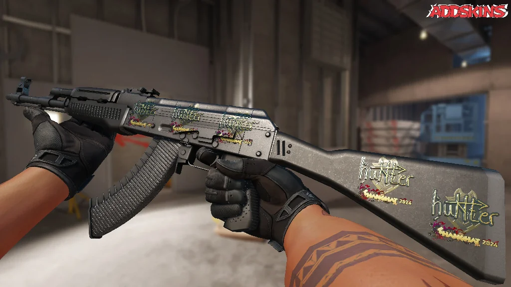 Sticker | huNter- (Gold) | Shanghai 2024 inspecting