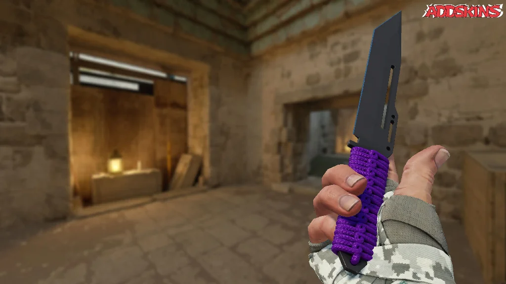 ★ Paracord Knife | Ultraviolet inspecting