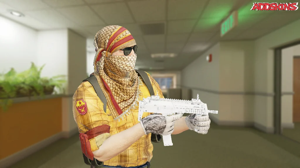 MP7 | Whiteout pose-3