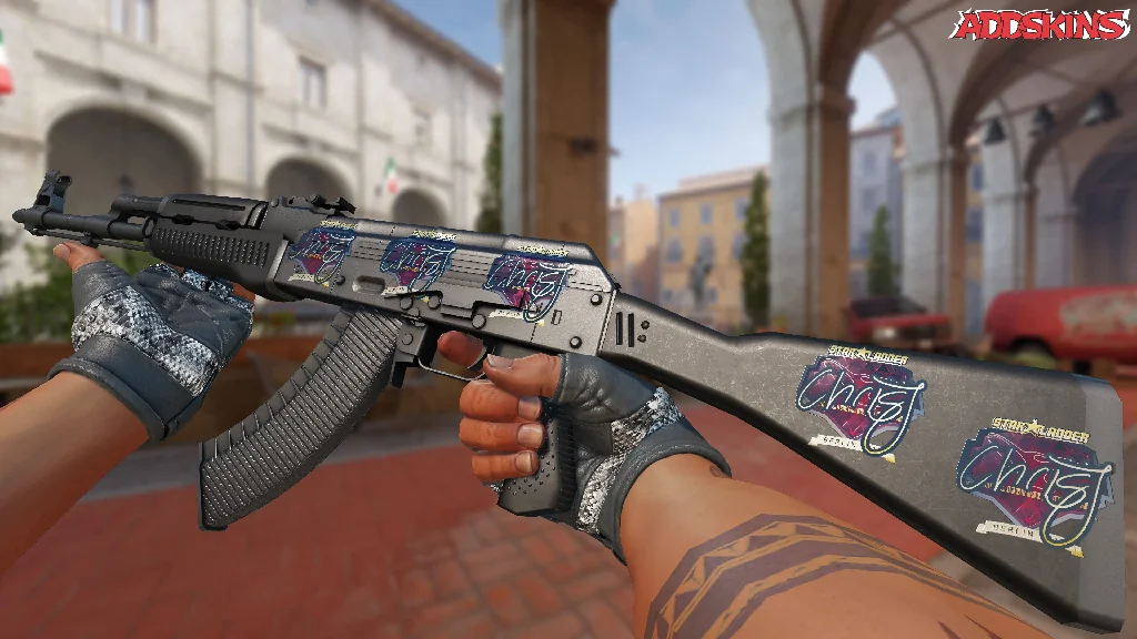 Sticker | chrisJ (Gold) | Berlin 2019 inspecting