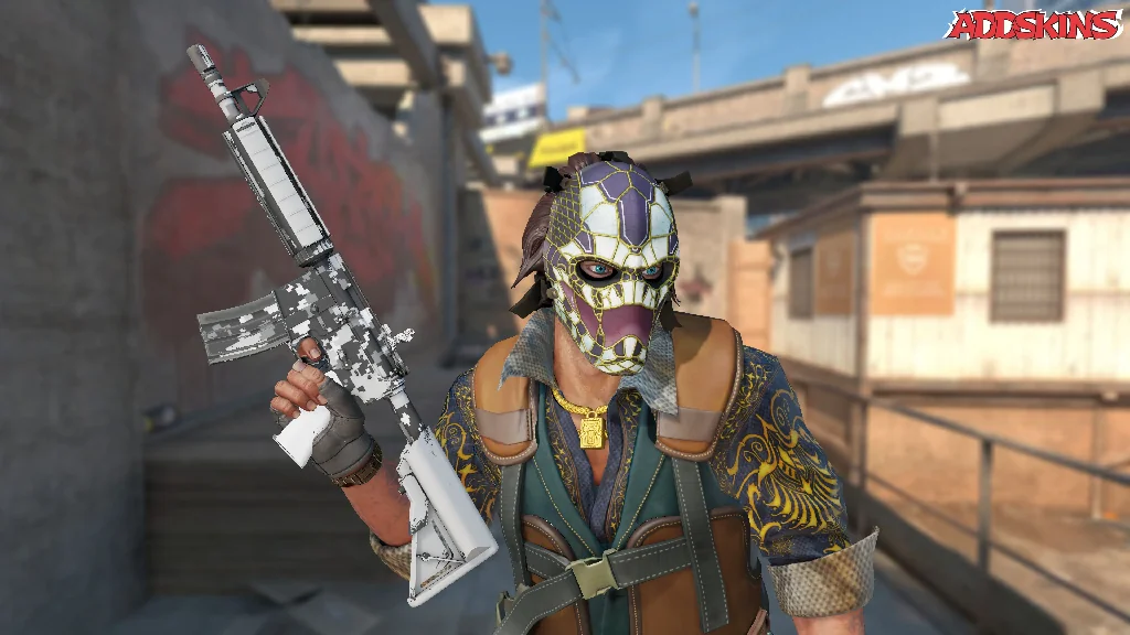 M4A4 | Urban DDPAT pose-2