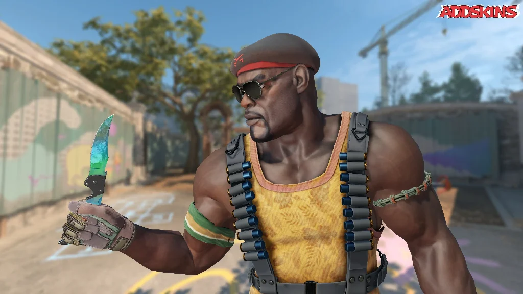 ★ Falchion Knife | Gamma Doppler Phase 3 pose-2