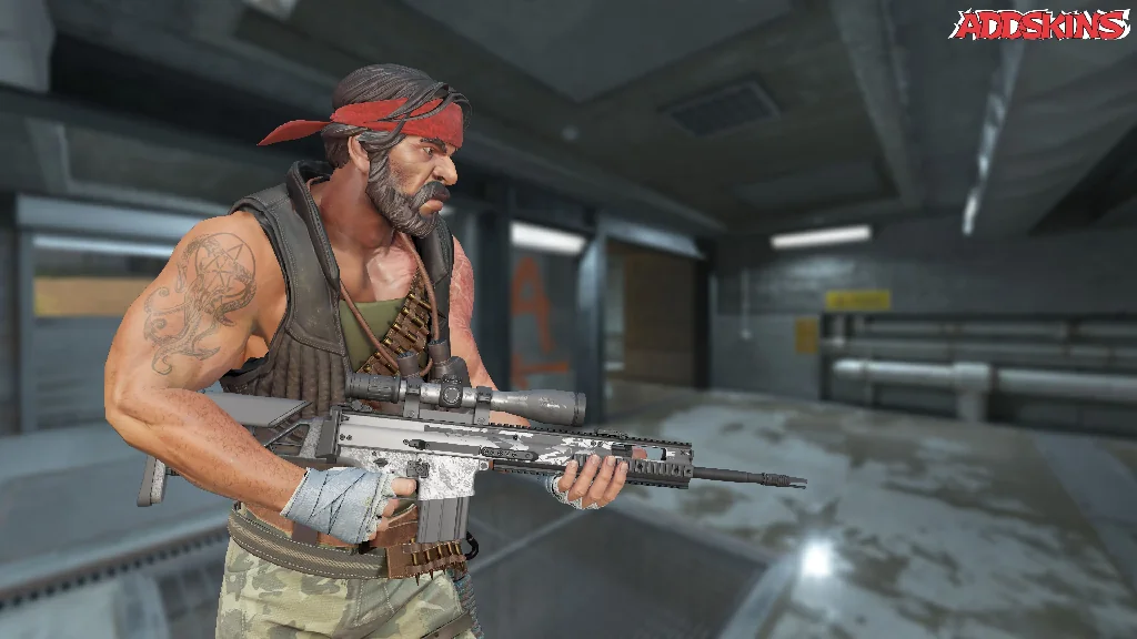 SCAR-20 | Zinc pose-3