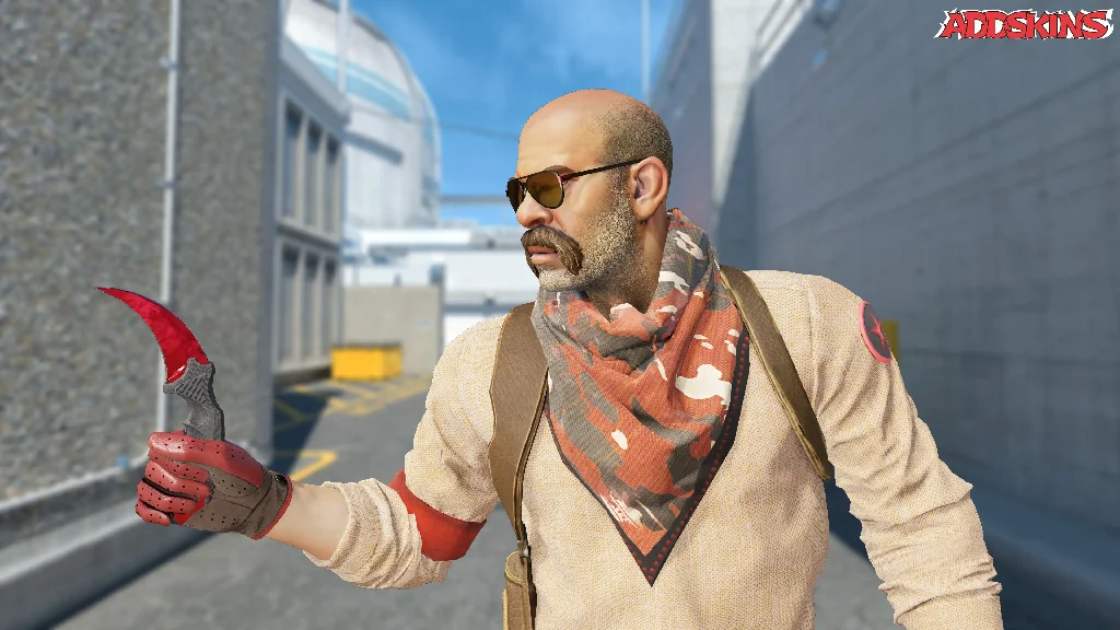 ★ Karambit | Doppler Ruby pose-2