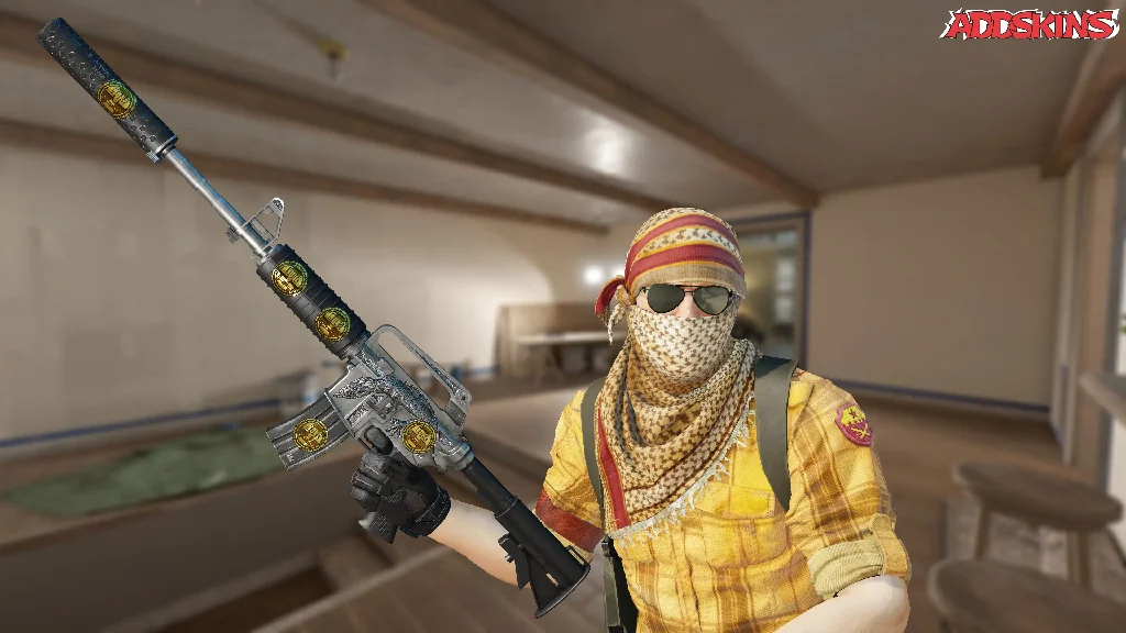 Sticker | Nuke (Gold) pose-2
