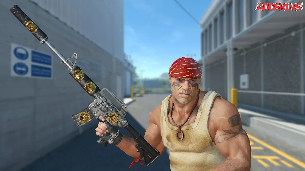 Sticker | malta (Gold) | Katowice 2019 pose-2