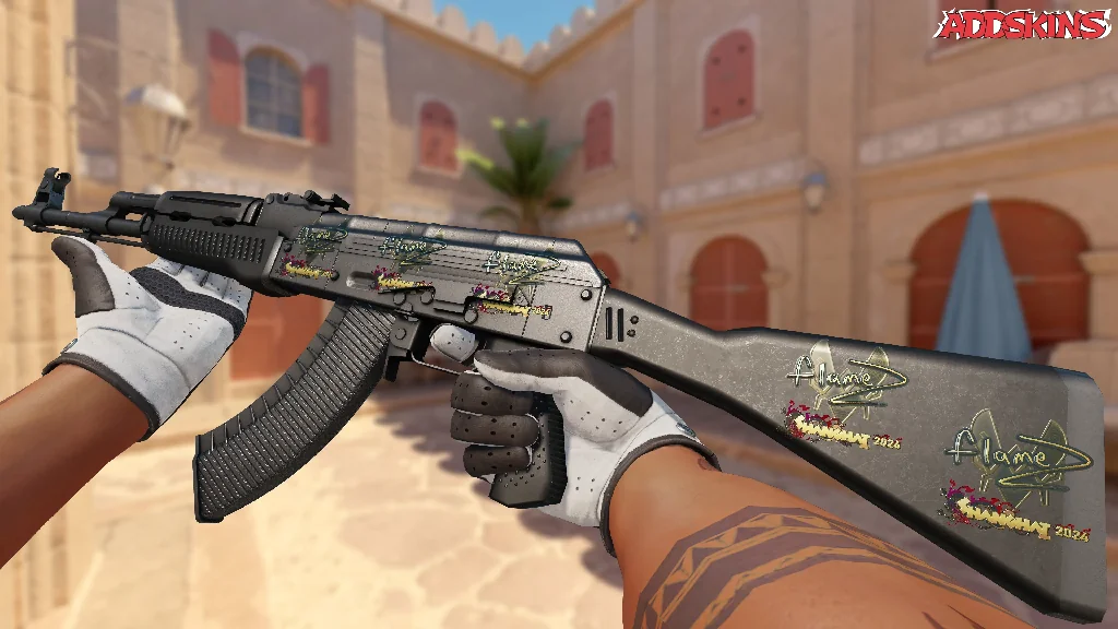 Sticker | FlameZ (Gold) | Shanghai 2024 inspecting