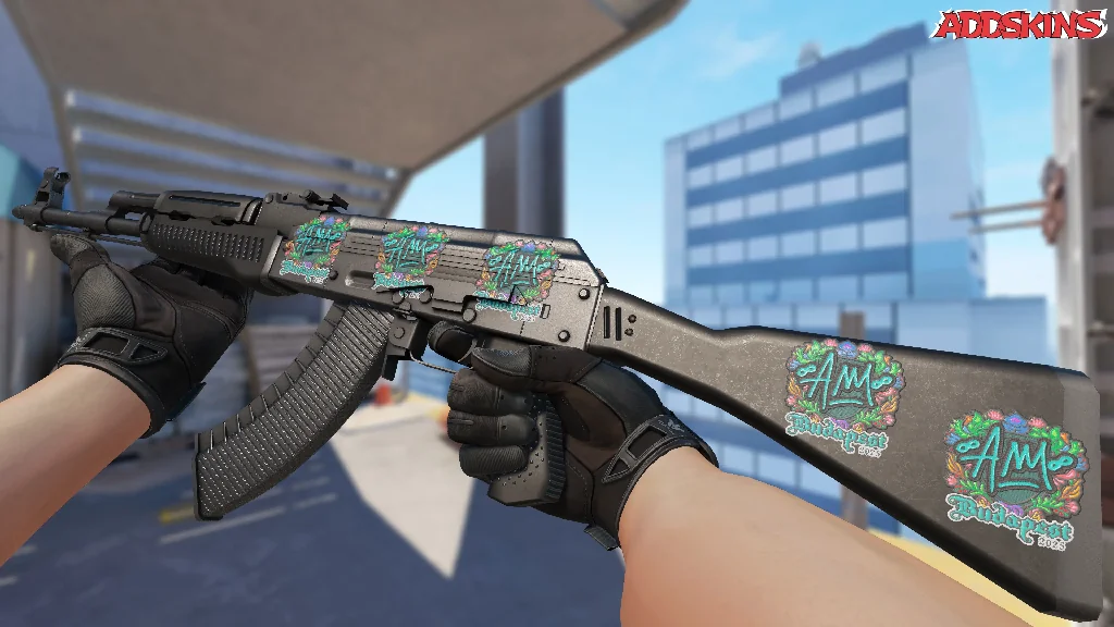 Sticker | AW (Embroidered) | Budapest 2025 inspecting