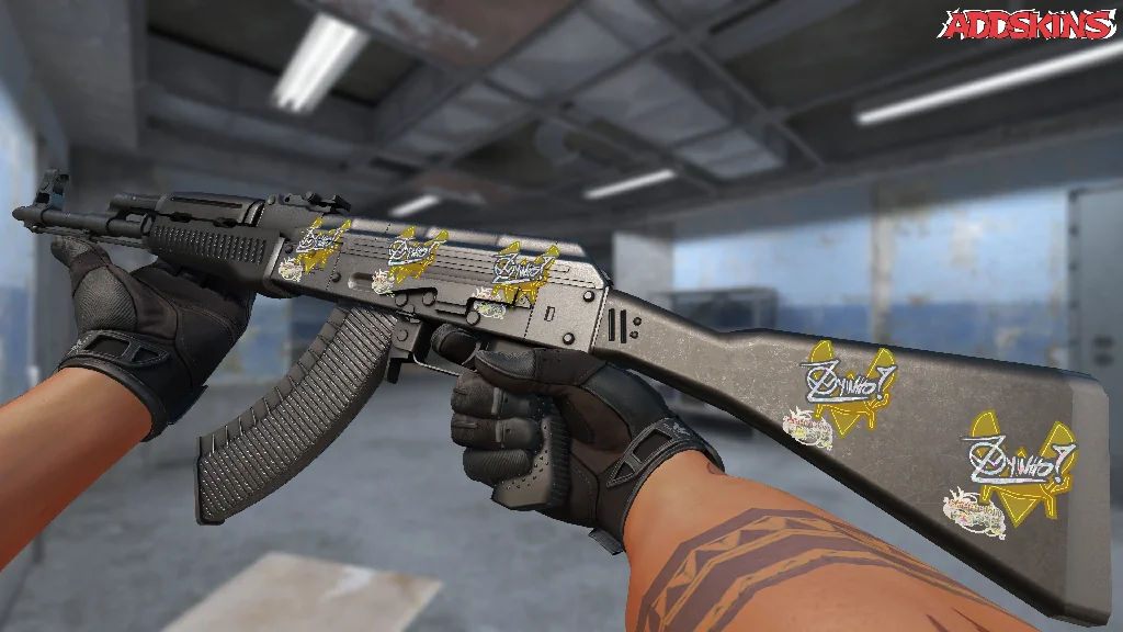 Sticker | ZywOo (Glitter, Champion) | Paris 2023 inspecting