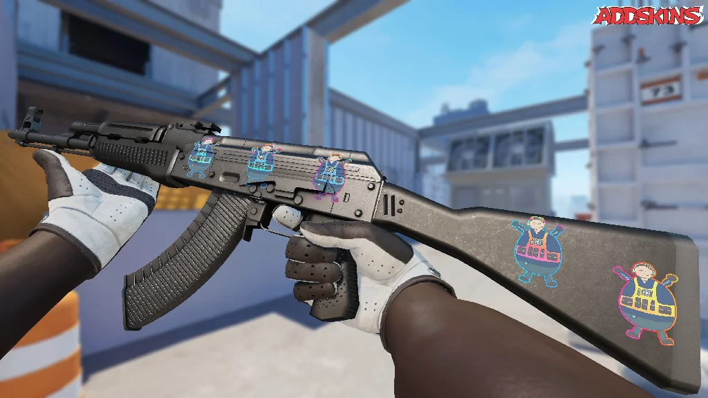 Sticker | Poorly Drawn Ava (Holo) inspecting