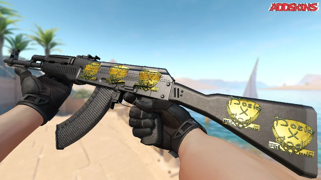Sticker | Dosia (Gold) | Krakow 2017 inspecting