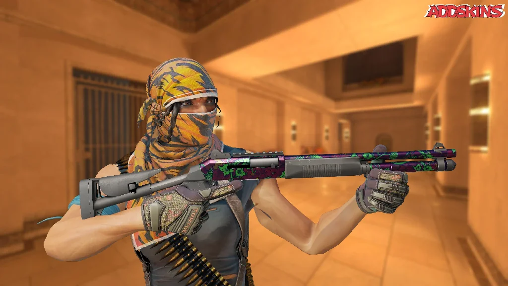 XM1014 | Elegant Vines pose-3