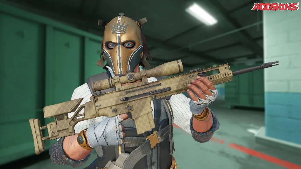 SCAR-20 | Sand Mesh pose-1
